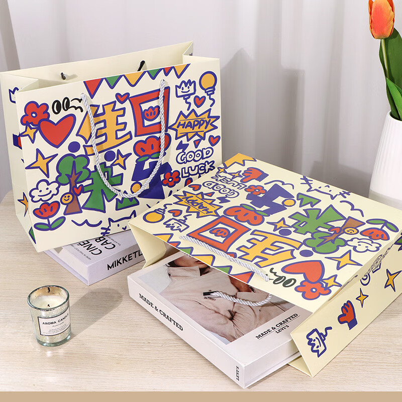 极度空间手提袋礼盒包装袋高清大图