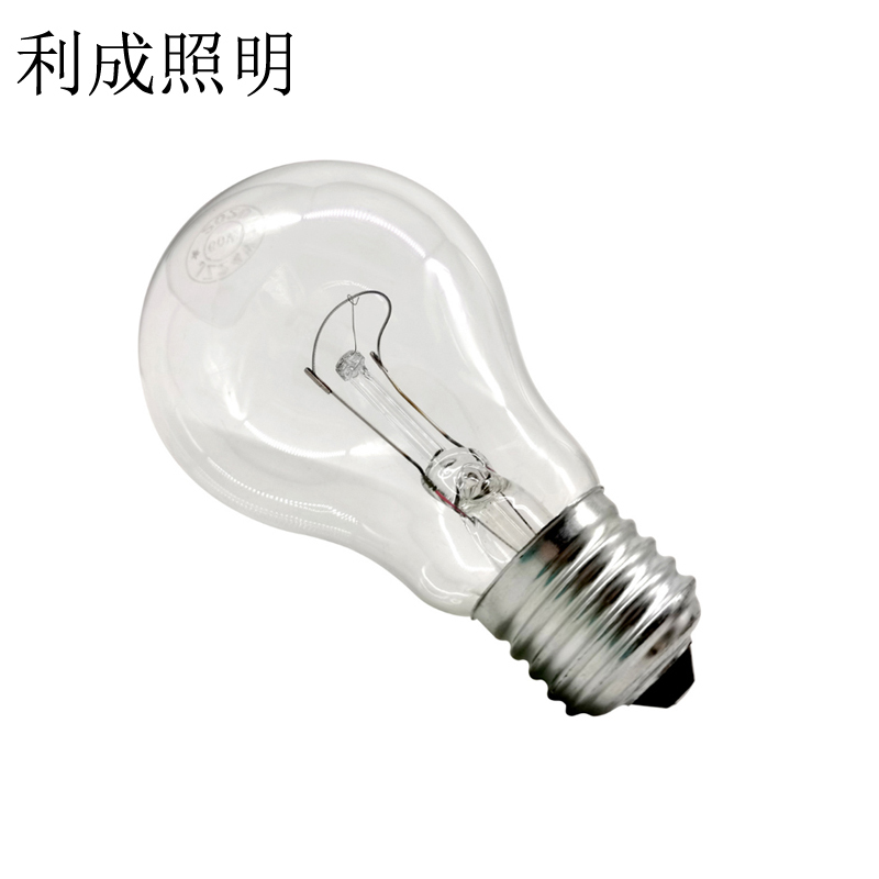 利成照明 照明灯泡 钨丝灯泡 E27螺口 200W 10个/盒高清大图