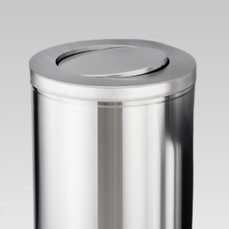 攸形 圆形垃圾桶高清大图