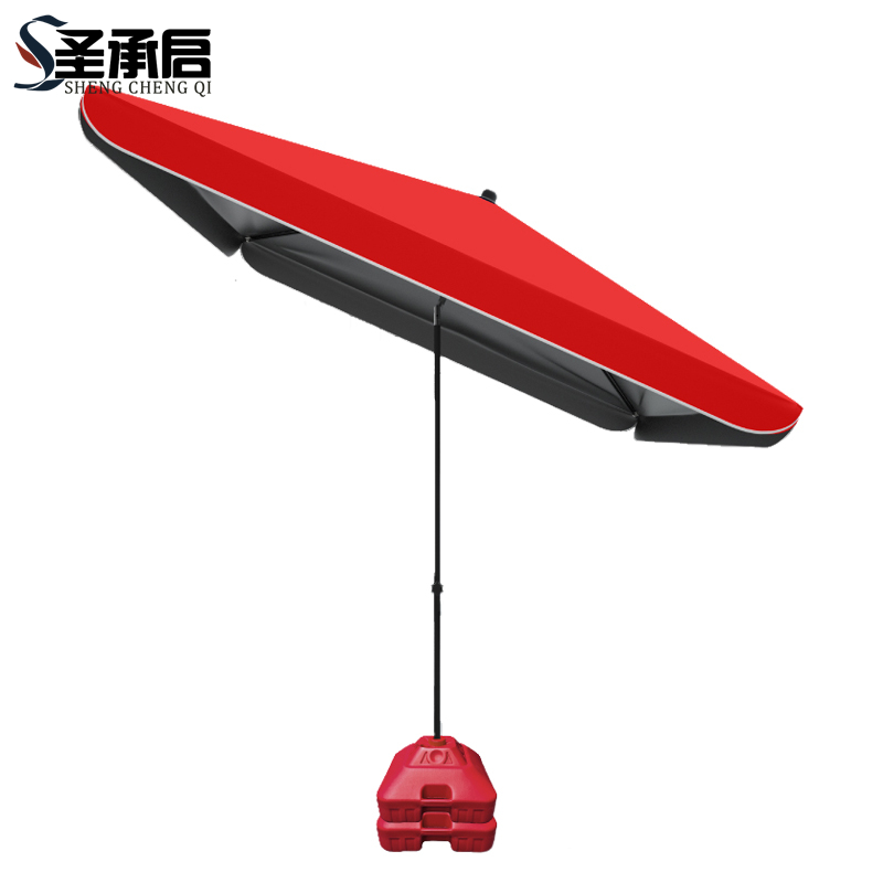 圣承启 可倾斜遮阳伞 2m*2m 把高清大图