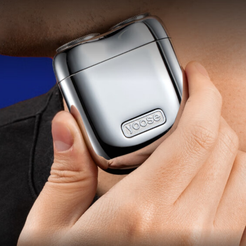 有色(yoose) [王一博同款]剃须刀便携款合金电动刮胡刀男士胡须刀 MINI2.0 颜色随机发货 单位:个高清大图