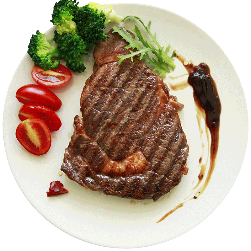 正是澳洲进口黑椒牛排200g2片清真
