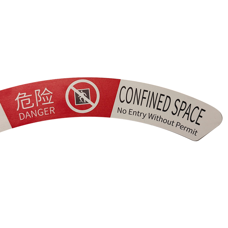 荣丽盛 有限空间标识牌 铝板UV 38x9cm/块高清大图