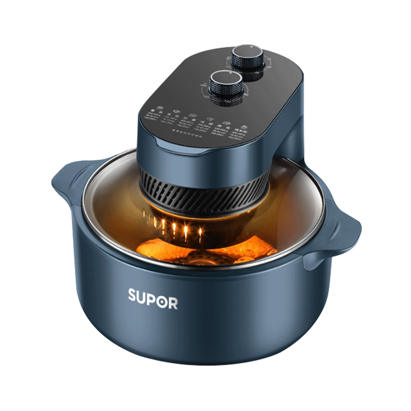 苏泊尔(SUPOR)空气炸锅薯条机 可视窗蒸汽嫩炸5L电炸锅KJ50DQ75