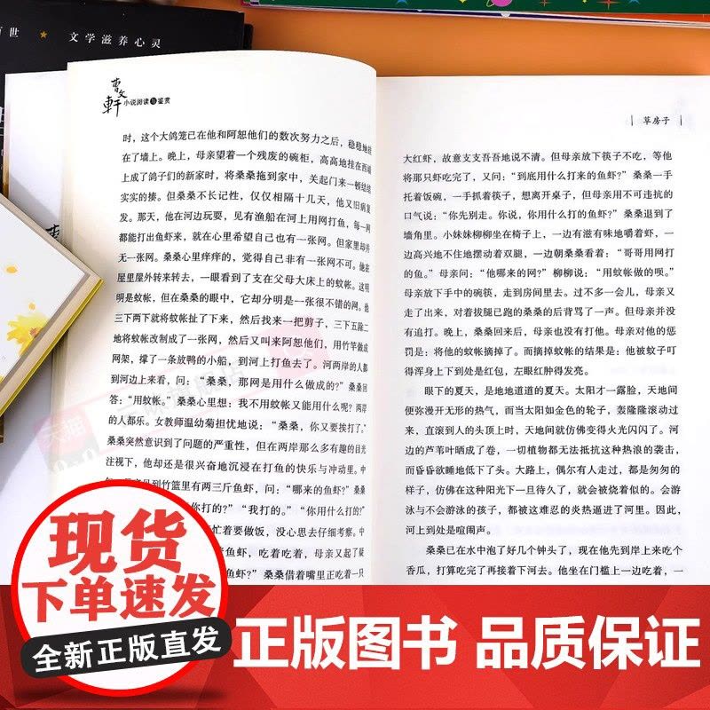 [正版]草房子曹著四五六年级阅读上下册课外书籍系列儿童文学入选语文教材7-8-9-10-12岁小学课外阅读书籍 北京少年图片