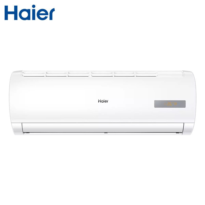 海尔(Haier)劲风 大1匹 壁挂式客厅卧室变频空调挂机 自清洁 快速制冷制热 KFR-26GW/20MCA82