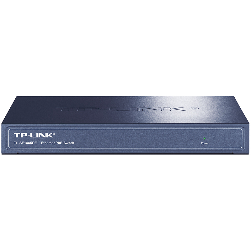 自营 TP-LINK 以太网POE交换机 TL-SF1005PE 5口百兆