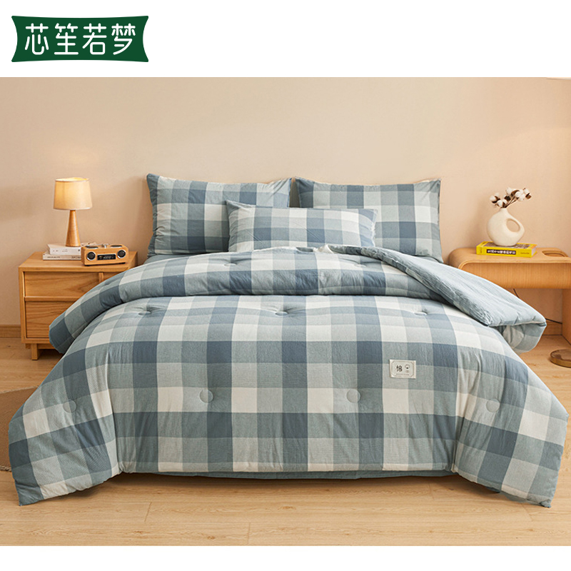 芯笙若梦 棉花被 4斤/床高清大图