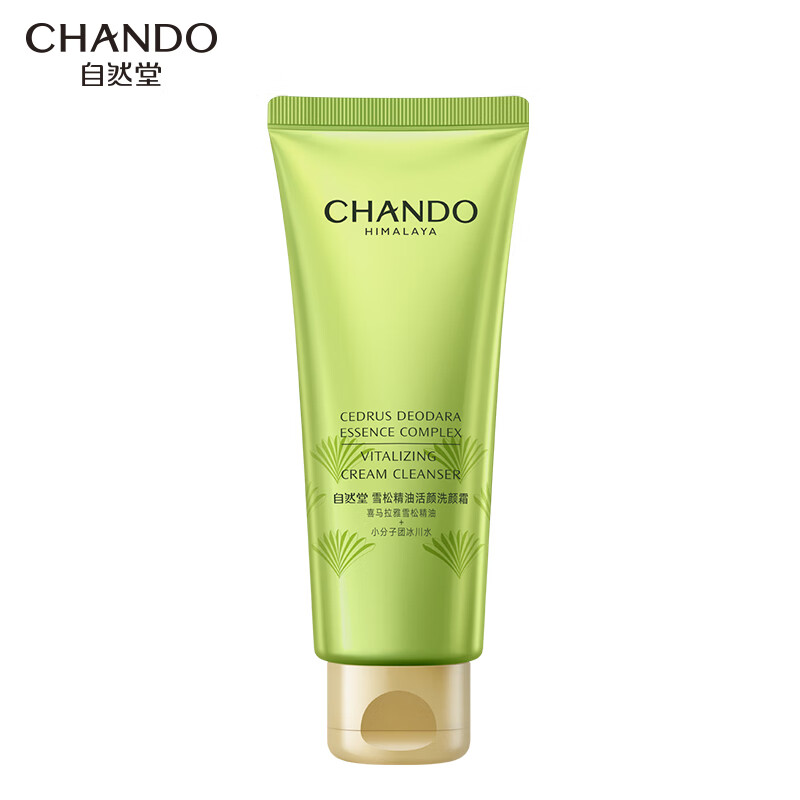 自然堂(CHANDO) 雪松精油活颜洗颜霜150g 5026734000
