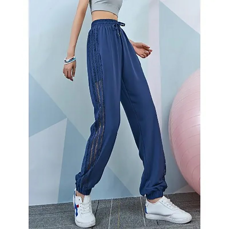 2022新款裤子女宽松韩版学生春秋季百搭潮流显瘦束脚运动裤休闲裤威珺