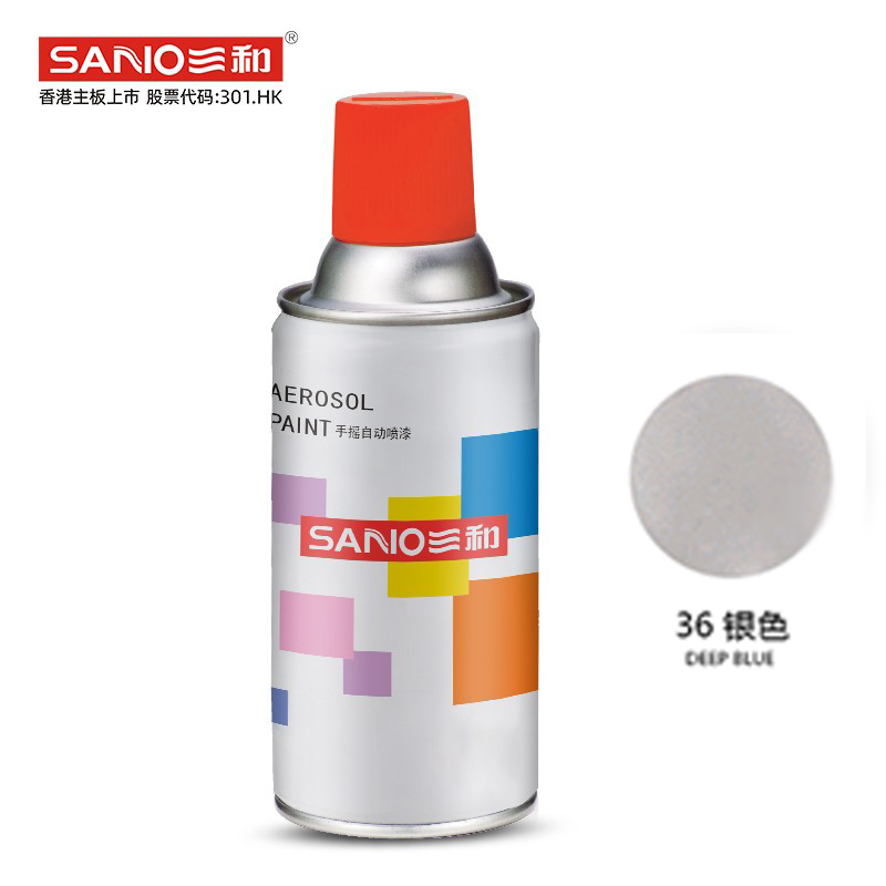 三和(SANVO)自喷漆手喷漆 工业防腐漆(银色)