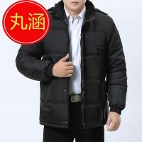 丸涵反季秋冬款男装中年棉衣男加绒厚中老年爸爸冬季外套棉服外衣棉袄