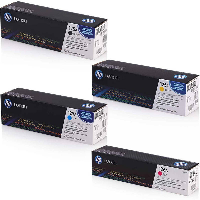 惠普(HP)CB542A 黄色硒鼓 125A定制款