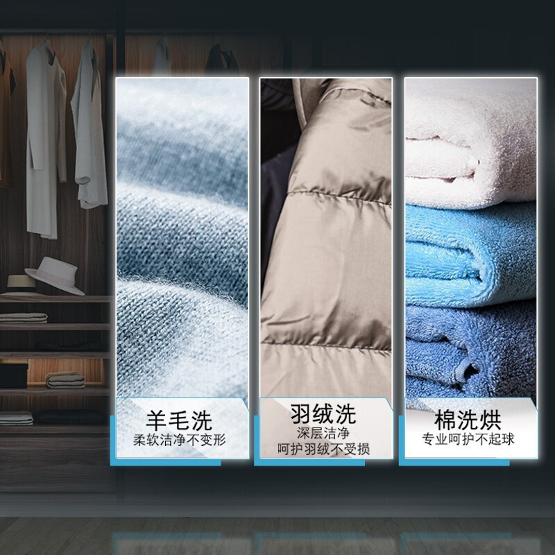 西门子(SIEMENS) XQG100-WN54A1A80W 10公斤滚筒洗衣机洗烘一体机蒸气除味除螨智能投放智控烘干高清大图