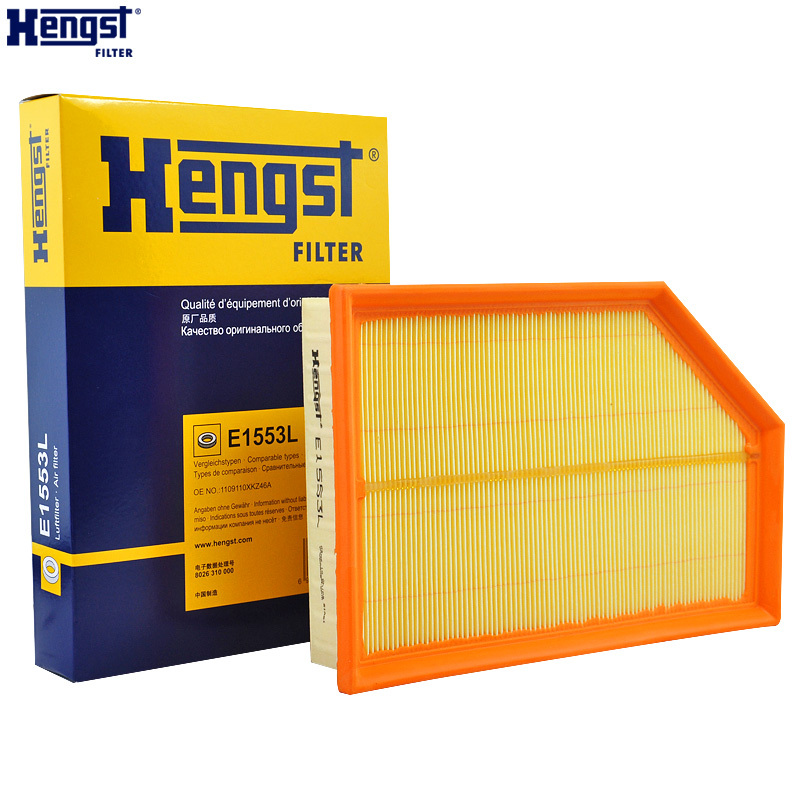 汉格斯特(hengst)空气滤清器E1553L适用于哈弗H6 12-14 2.4L