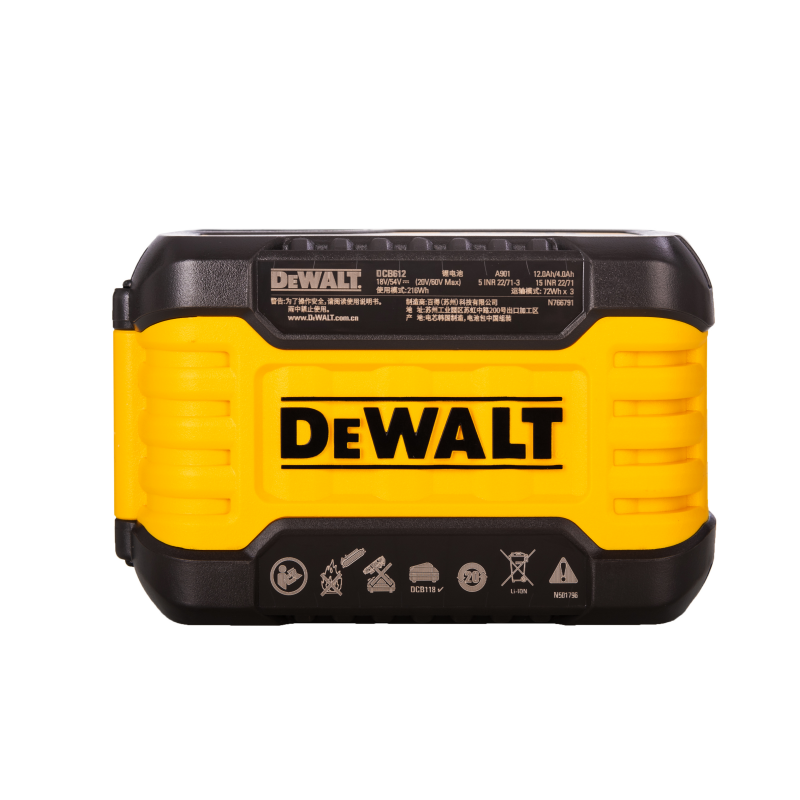 得伟锂电池 20V/60V 12.0Ah DCB612-A9 块高清大图