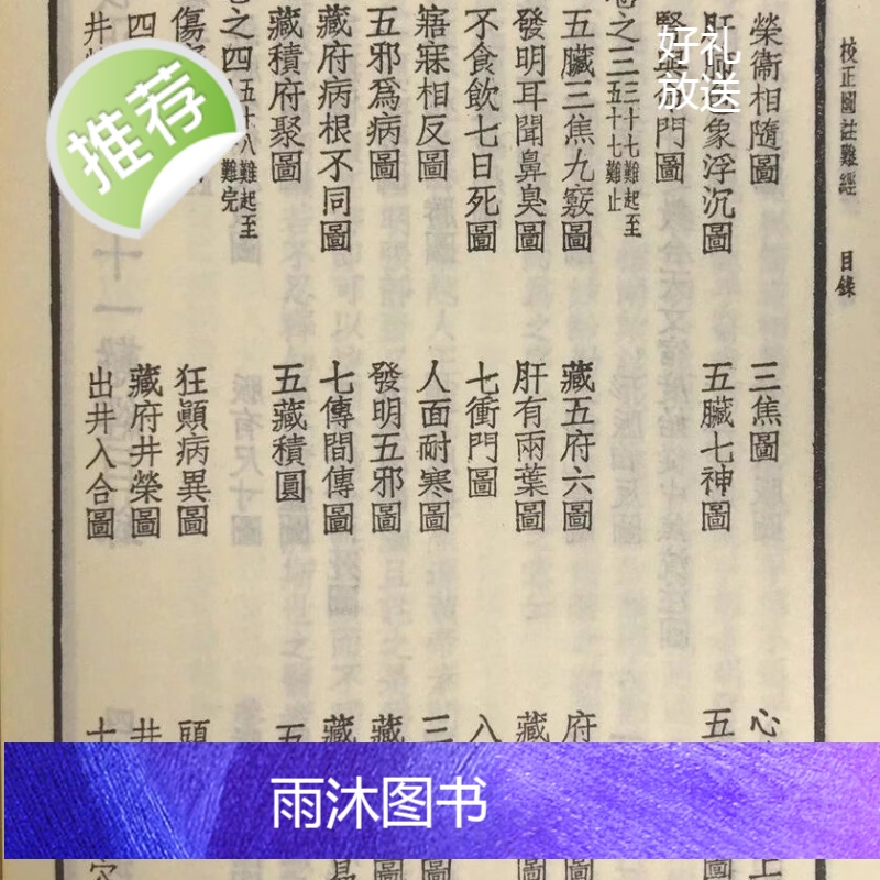 正版 图注难经脉诀 晋.王叔和 大孚高清大图