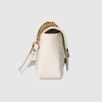 GUCCI 古驰女包 MARMONT系列牛皮双G绗缝女士单肩包443497系列26cm*15cm*7cm