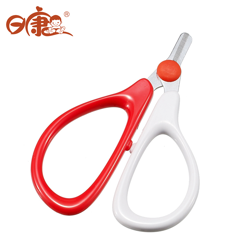 [苏宁自营]日康(rikang)宝宝专用剪刀 RK-3667 防夹肉安全剪刀