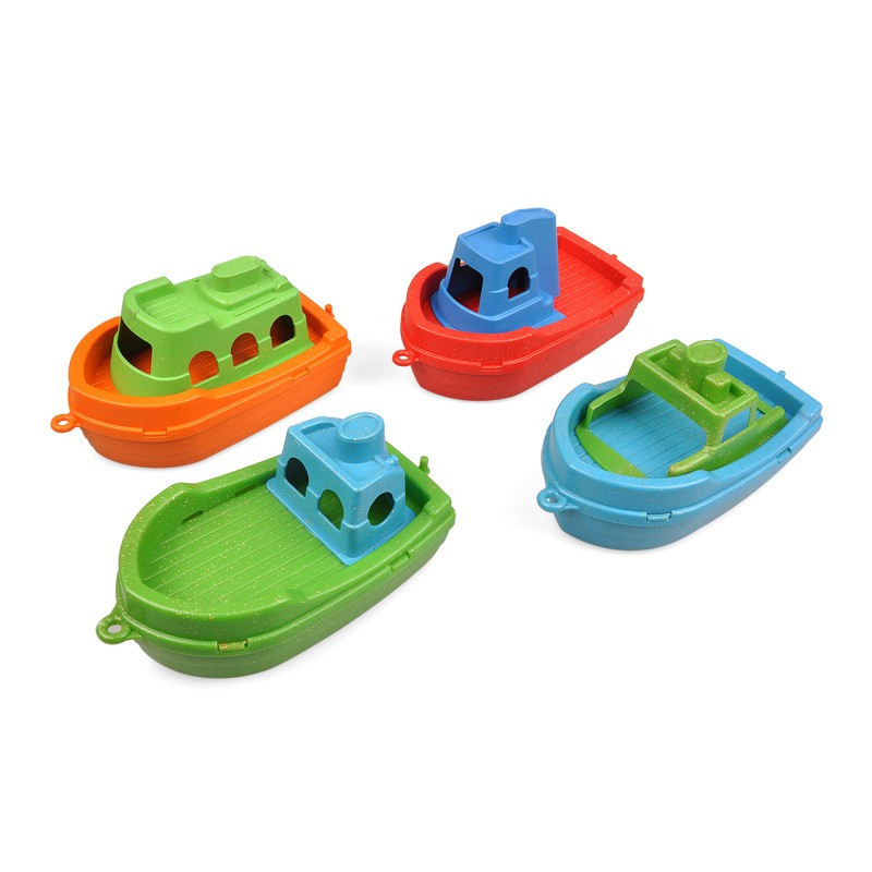 德国原装进口 婴儿宝宝新生儿洗澡戏水游泳安抚玩具 小船系列 可水煮