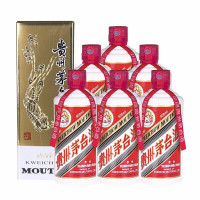 茅台 贵州茅台酒 飞天茅台 43度 400ml*6瓶 整箱装 酱香型白酒