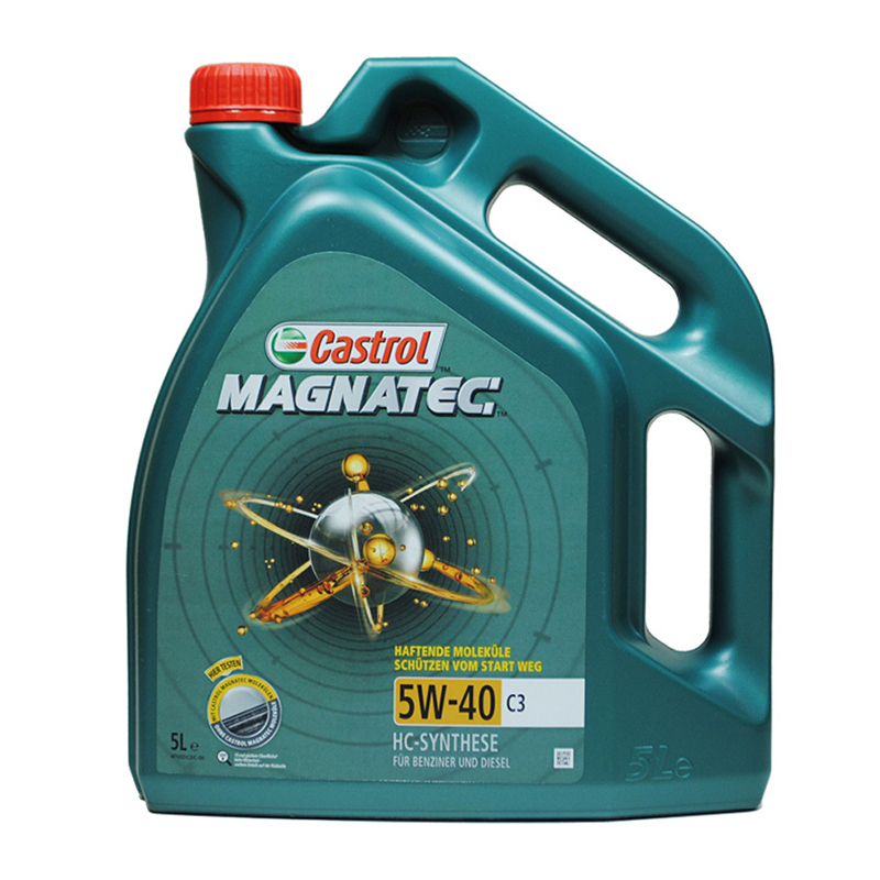 嘉实多(Castrol)全合成润滑油机油 磁护Magnatec 5W-40 C3 5L