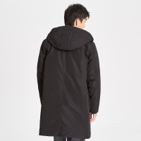 ME&CITY男装冬季新款工装大口袋中长款商务休闲保暖羽绒服