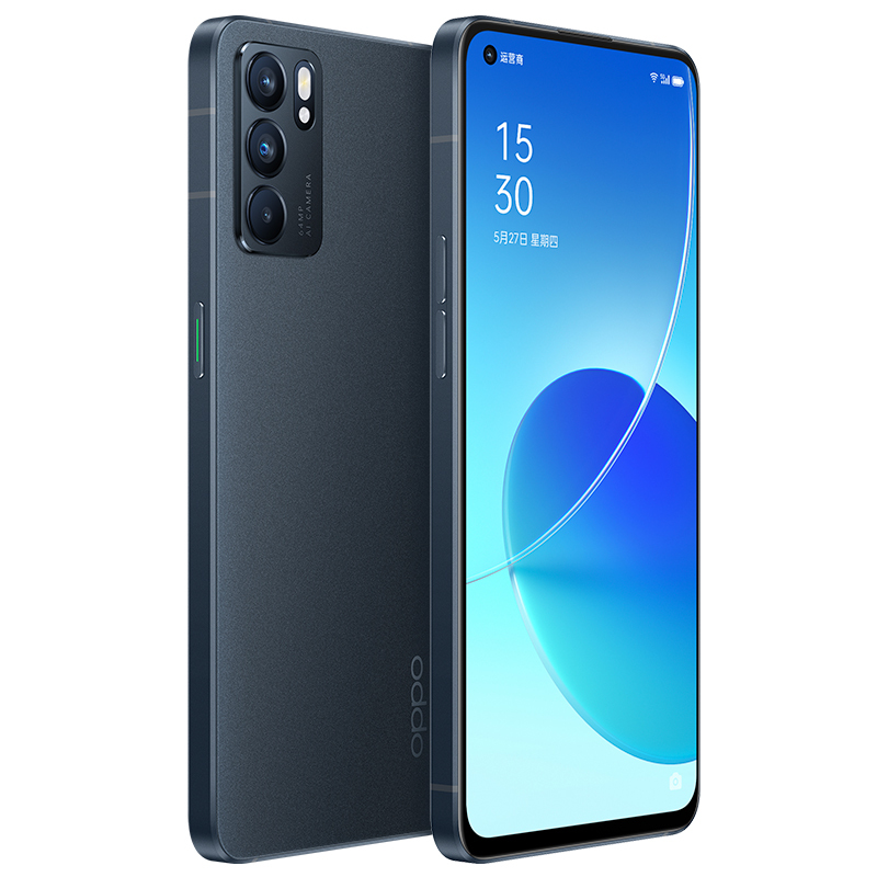 OPPO Reno6 5G 12GB+256GB 夜海 5G数字移动电话机 全网通