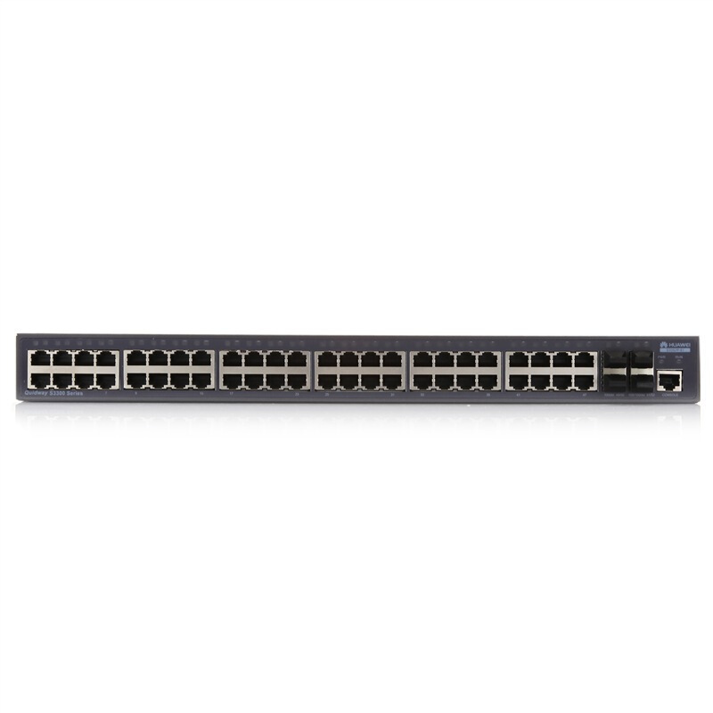 华为(HUAWEI)S3700-52P-SI-AC 48口百兆三层以太网 交换机 优享服务