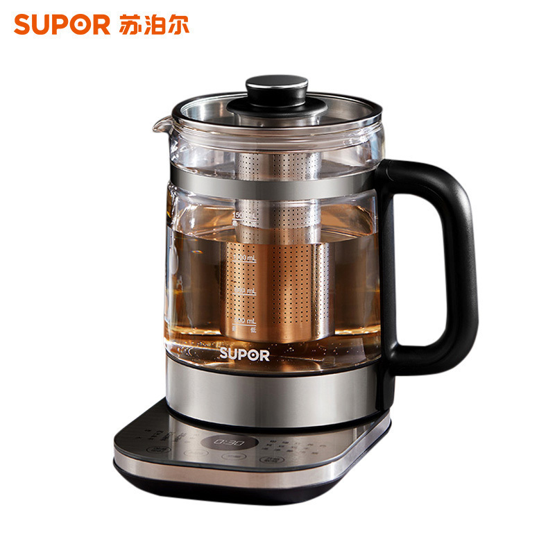 苏泊尔(SUPOR)养生壶家用多功能316L不锈钢全自动泡茶煮茶器花茶壶电茶壶SW-15YJ32