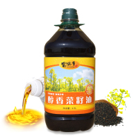富瑞丰 醇香菜籽油 桶装 4.5L 农家自榨自制压榨 小榨食用油 新包装