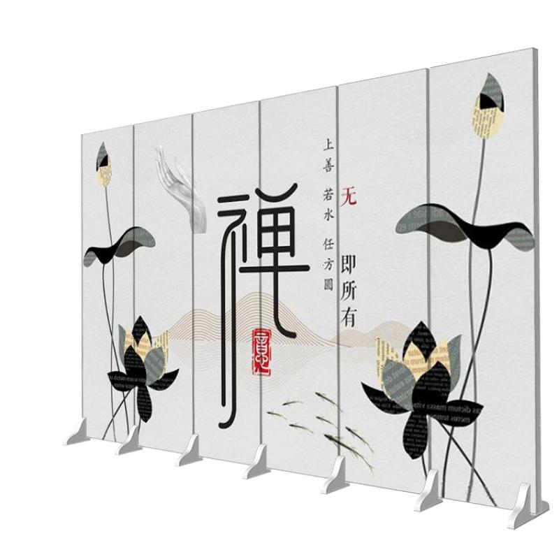 BONJEAN屏风隔断墙办公卧室客厅中式家用租房间现代简约时尚装饰移动折屏高清大图