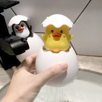 洗澡玩具下雨云朵小鸭子蛋宝宝孵蛋戏水玩具儿童浴室喷水洒水玩具 玩具-小鸭蛋_783