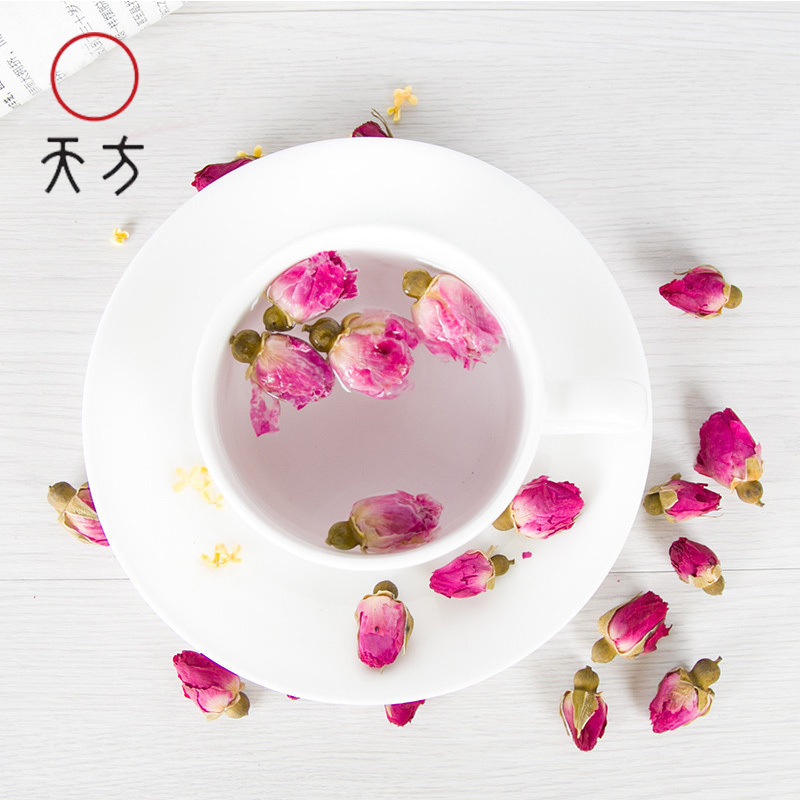 安徽天方茶叶 50g袋装小玫瑰花 花草茶 花茶