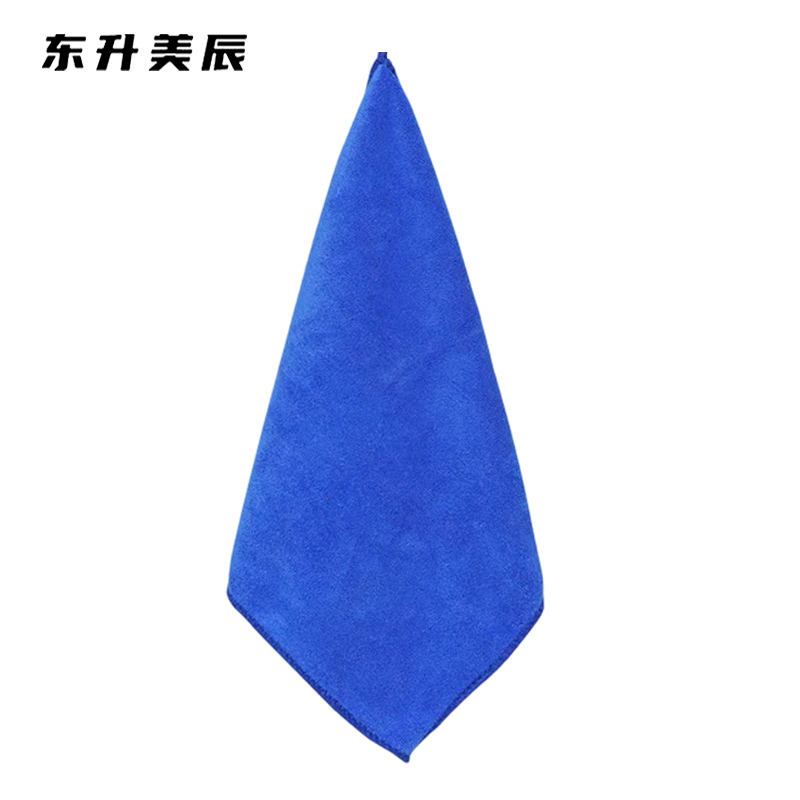 东升美辰 吸水抹布蓝色加厚30*30cm(10条) DS-112 包高清大图