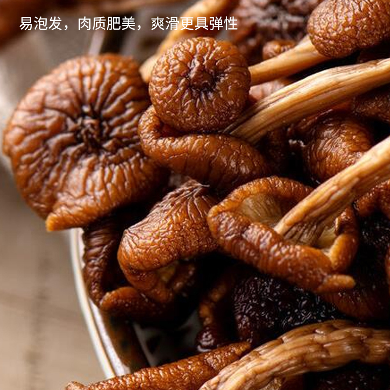 果菌鲜茶树菇炖汤料包干货食用菌菇 500g/袋