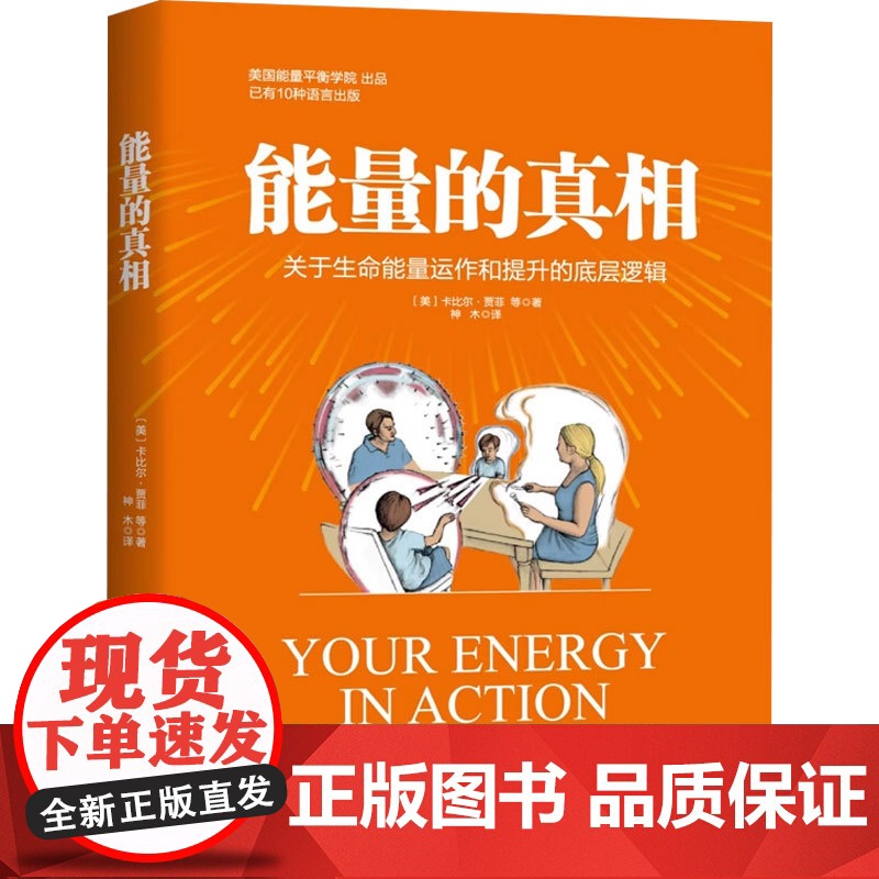 能量的真相+当下的力量 卡比尔·贾菲 著 心理学高清大图