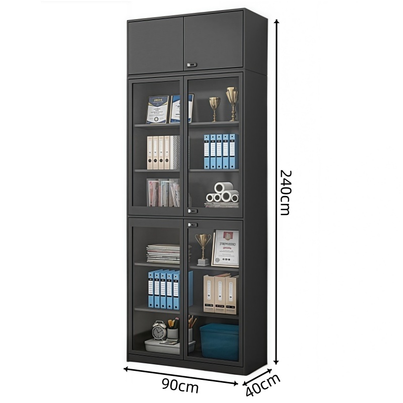 豫龙都 文件柜 玻璃顶柜 台高清大图