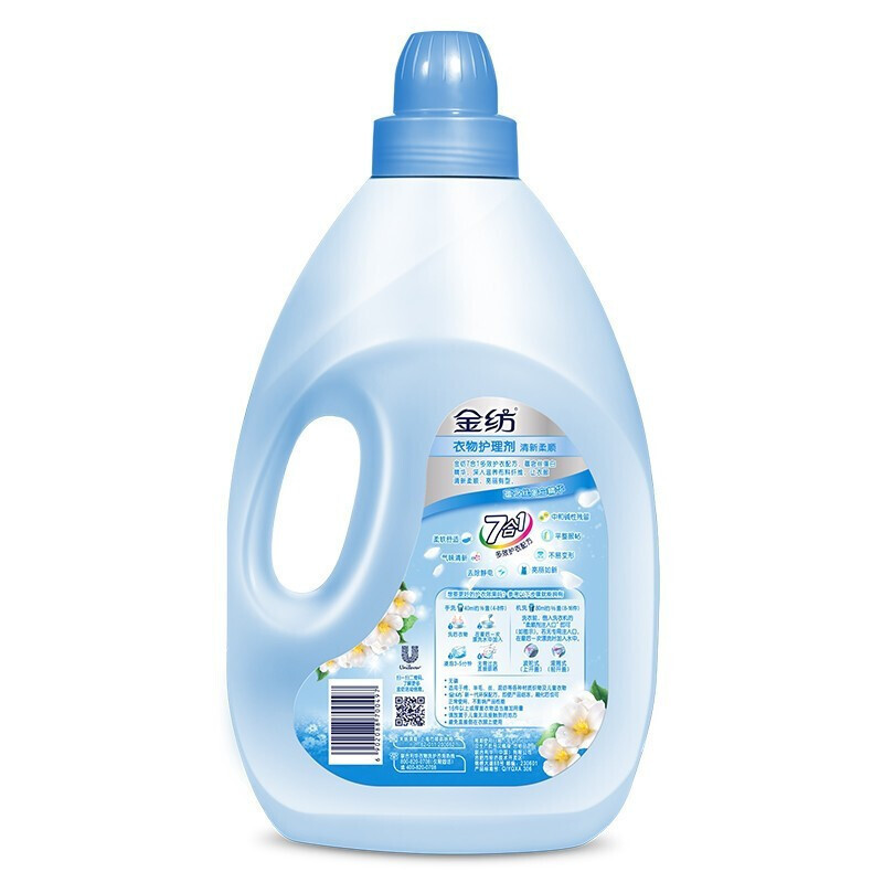 金纺 衣物护理剂清新柔顺 3L/瓶