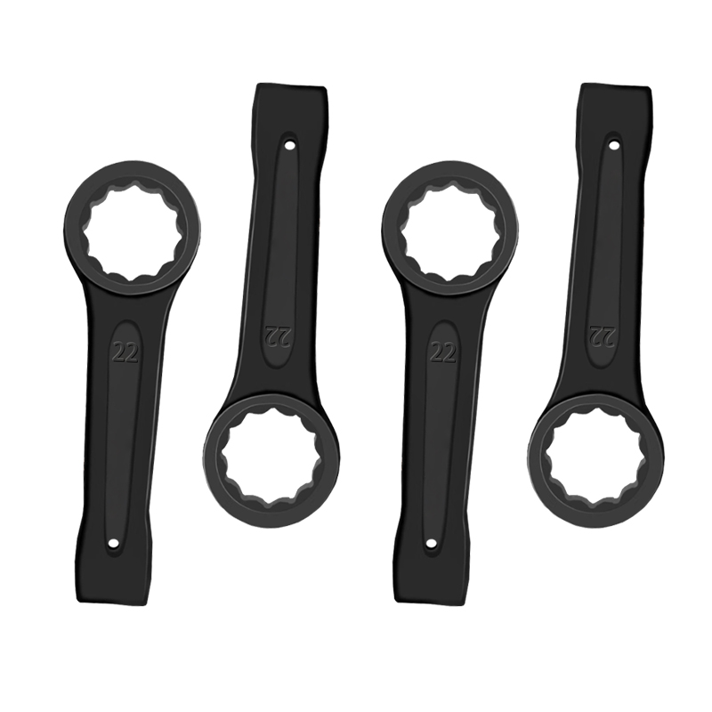 立伟铁牛敲击梅花扳手22mm/把高清大图