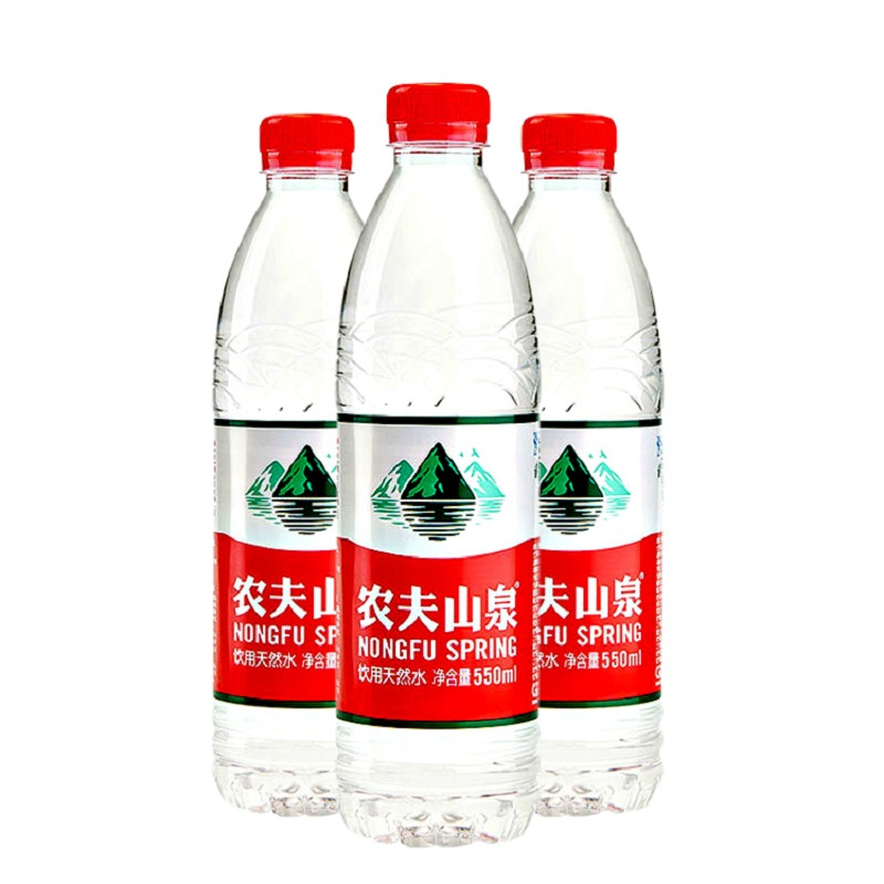 农夫山泉 饮用天然水550ml*24瓶/箱
