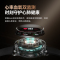 DIDO E55 ProII高精准度无创测血糖血氧血压体温智能手表监测量仪心率电图健康老人量心脏心跳 标配版雾色黑