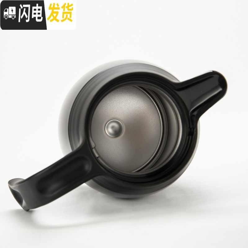 三维工匠热水壶保温瓶按压式暖水壶家用保温壶水瓶大容量THX-2000 咖啡色-P