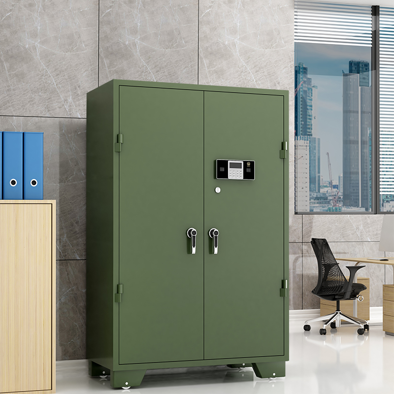 臻远ZY-QXG-02 管制器械存放柜加厚密码锁铁皮柜绿色 1000*500*1560