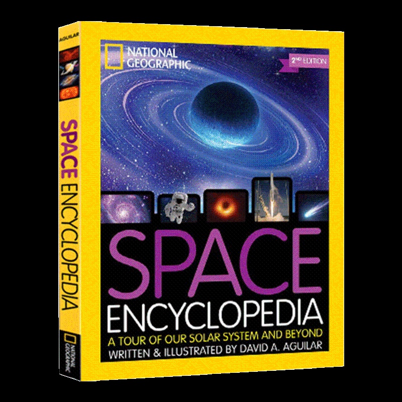 [醉染正版]英文原版 精装 Space Encyclopedia 2nd Edition 美国国家地理 太空百科全书高清大图