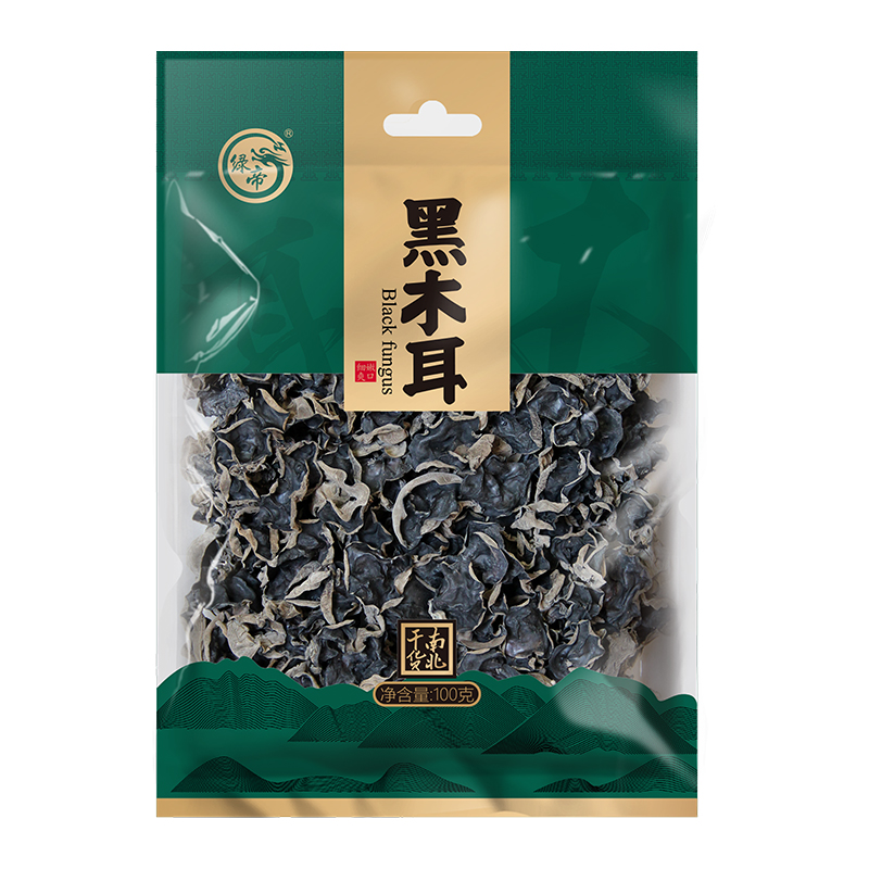 绿帝 (GREEN KING) 山珍干货 东北木耳 黑木耳100g