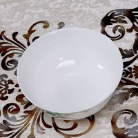金禹瑞美REMEC 碗 面碗6英寸4个装 绿波骨瓷碗 米饭碗 汤碗 陶瓷碗 碗 饭碗 泡面碗