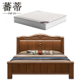 蕃 蒂 实木床 大床180cm 组