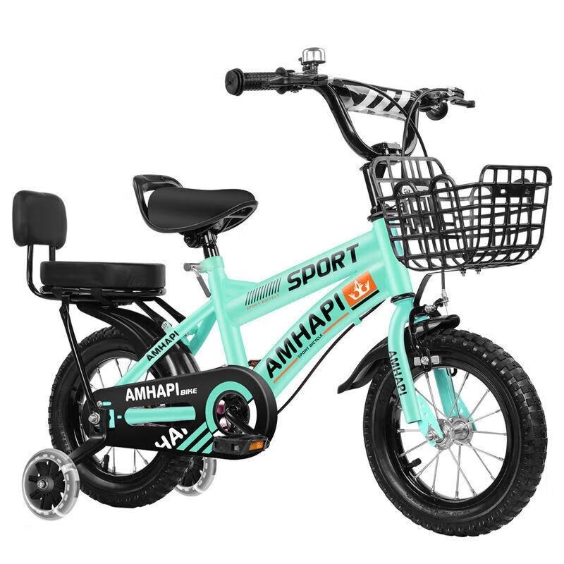 儿童自行车37岁男女宝宝单车1218寸脚踏车高清大图