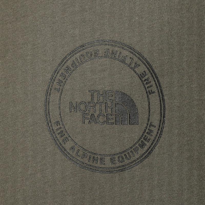 THE NORTH FACE/北面运动速干短袖T恤男简约 logo涤纶拼接弹力透